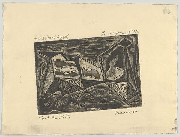 First Print, Dorothy Dehner (American, Cleveland, Ohio 1901–1994 New York), Etching 