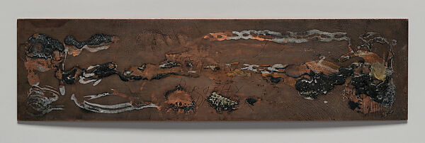 Copper plate for Ancestors, Dorothy Dehner (American, Cleveland, Ohio 1901–1994 New York), Etched copper plate