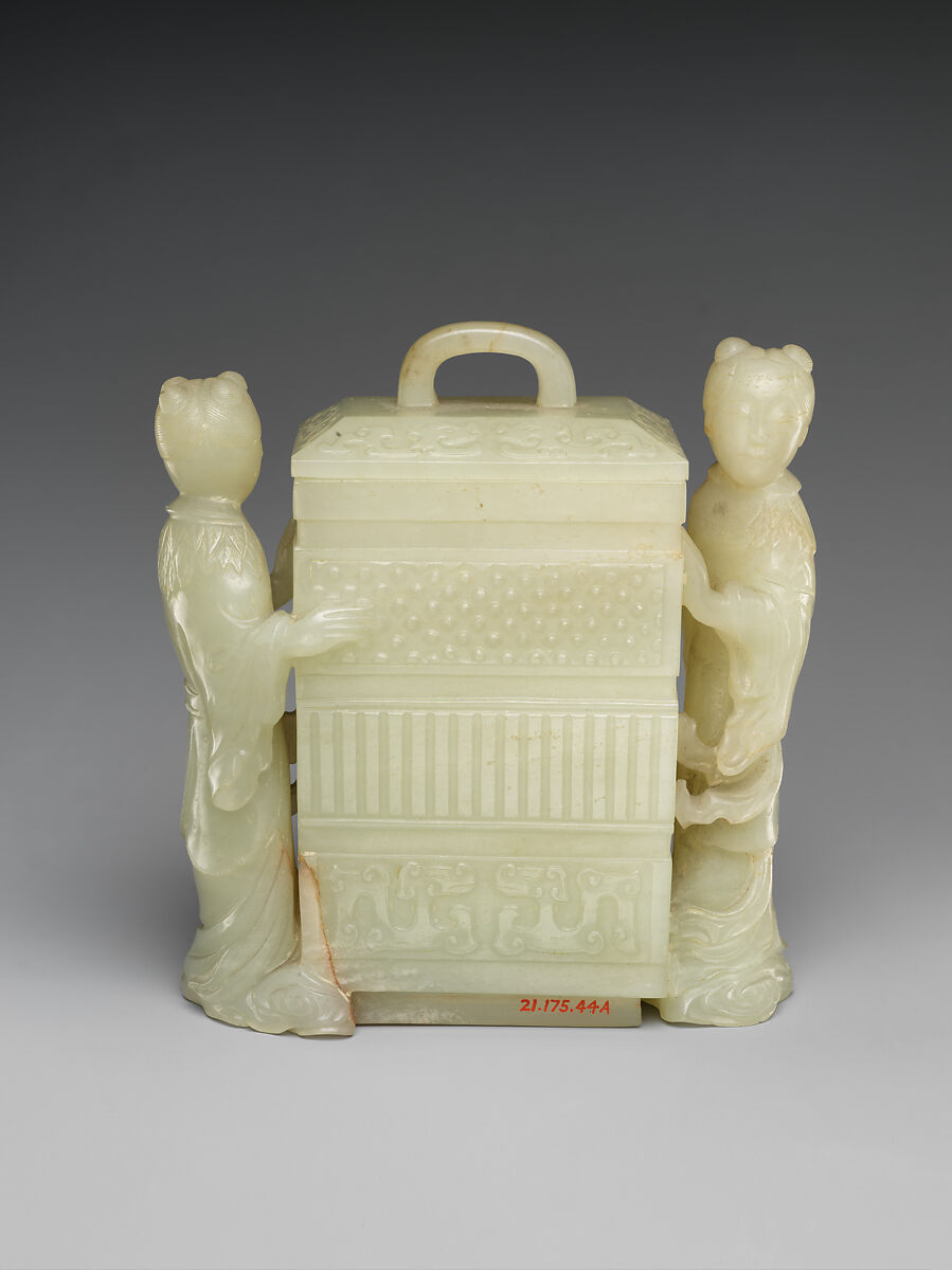 Covered Vase, Nephrite, China