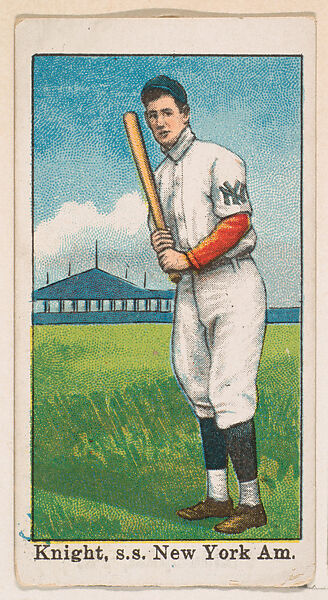 Knight, Shortstop, New York, American League, from the Baseball Gum series (E92), issued by Croft and Allen Co., Issued by Croft and Allen Co., Philadelphia, Commercial color lithograph 