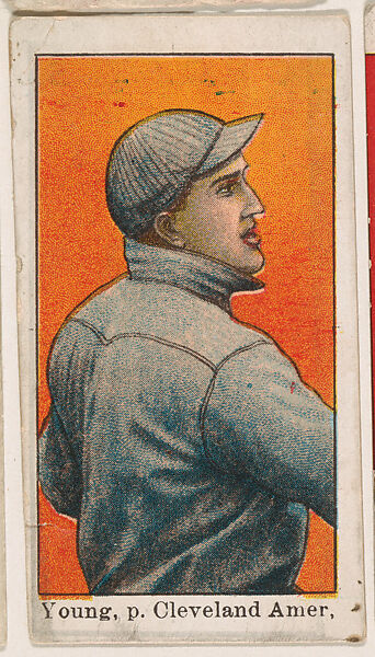 Young, Pitcher, Cleveland, American League, from the Baseball Gum series (E92), issued by Croft and Allen Co., Issued by Croft and Allen Co., Philadelphia, Commercial color lithograph 