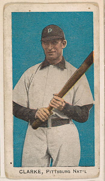 Clarke, Pittsburgh, National League, from the "Baseball Stars" series (E93), issued by the Standard Caramel Company, Issued by the Standard Caramel Company, Lancaster, Pennsylvania, Commercial color lithograph 
