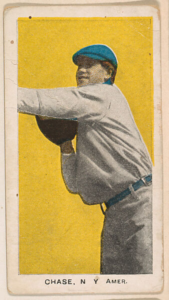 Chase, New York, American League, from the "Baseball Stars" series (E93), issued by the Standard Caramel Company, Issued by the Standard Caramel Company, Lancaster, Pennsylvania, Commercial color lithograph 