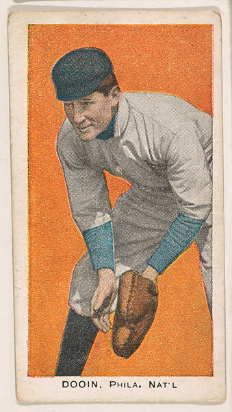 Dooin, Philadelphia, National League, from the "Baseball Stars" series (E93), issued by the Standard Caramel Company, Issued by the Standard Caramel Company, Lancaster, Pennsylvania, Commercial color lithograph 