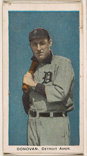 Donovan, Detroit, American League, from the "Baseball Stars" series (E93), issued by the Standard Caramel Company, Issued by the Standard Caramel Company, Lancaster, Pennsylvania, Commercial color lithograph 