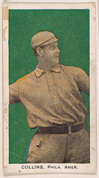 Collins, Philadelphia, American League, from the "Baseball Stars" series (E93), issued by the Standard Caramel Company, Issued by the Standard Caramel Company, Lancaster, Pennsylvania, Commercial color lithograph 