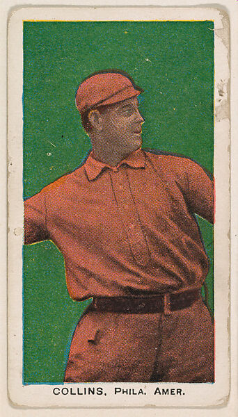 Collins, Philadelphia, American League, from the "Baseball Stars" series (E93), issued by the Standard Caramel Company, Issued by the Standard Caramel Company, Lancaster, Pennsylvania, Commercial color lithograph 