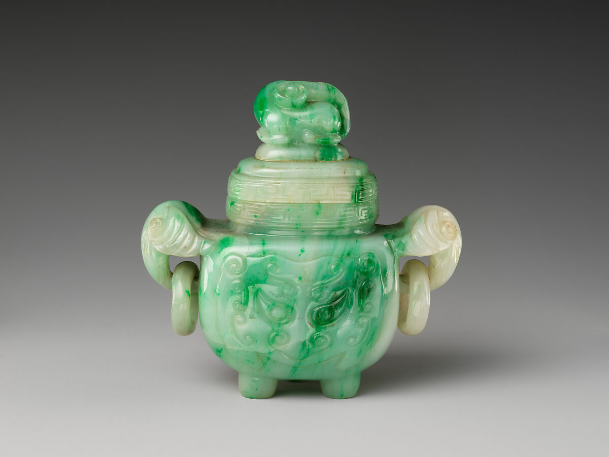 Incense burner, Jade, China
