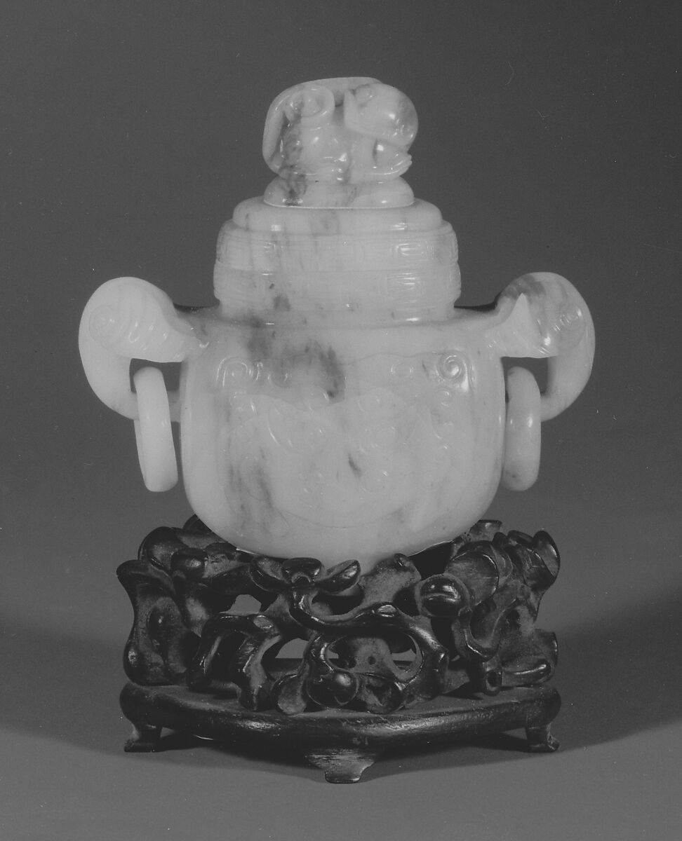 Incense burner, Jade, China 