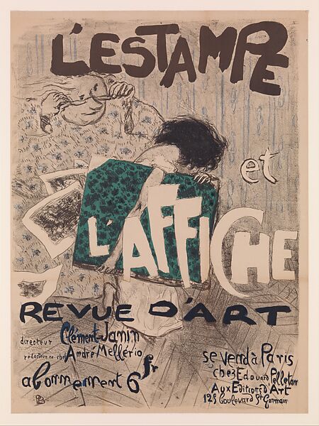 L'Estampe et l'affiche (The Print and the Poster), Pierre Bonnard (French, Fontenay-aux-Roses 1867–1947 Le Cannet), Lithograph 