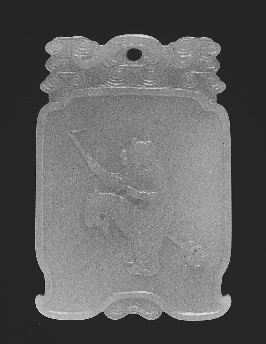 Pendant, Jade, China 