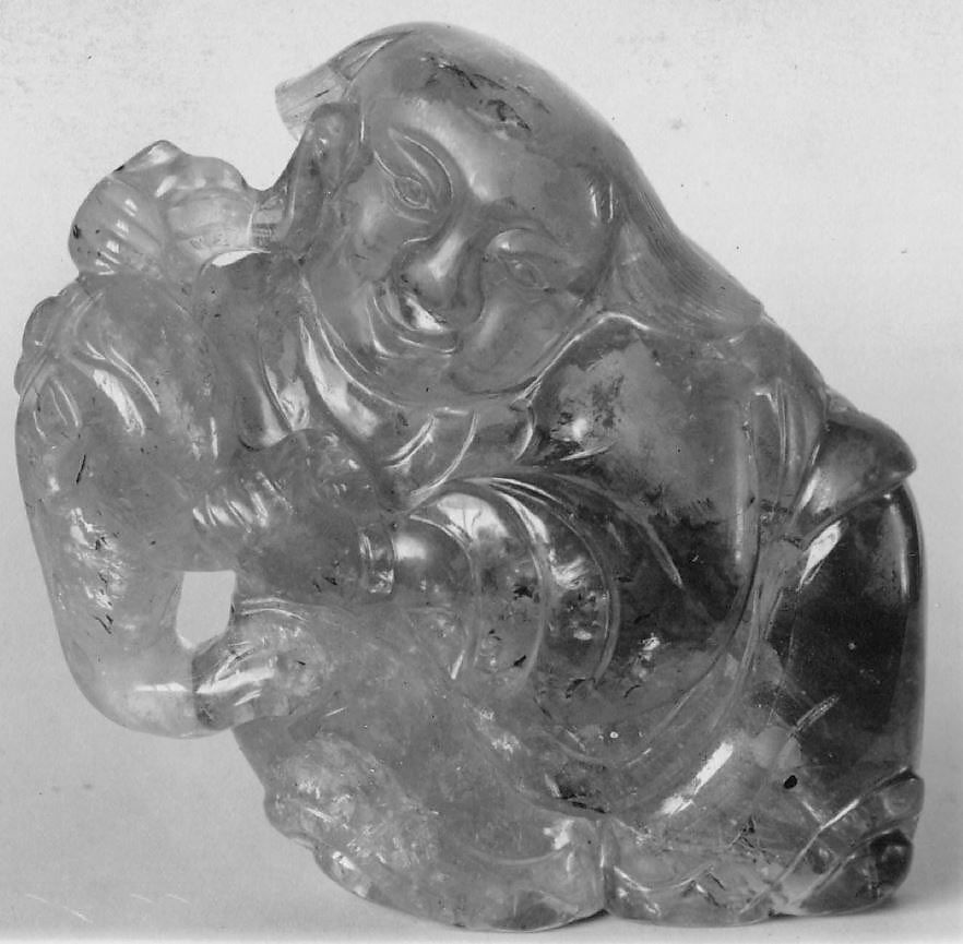 Ornament, Amethyst quartz, China 