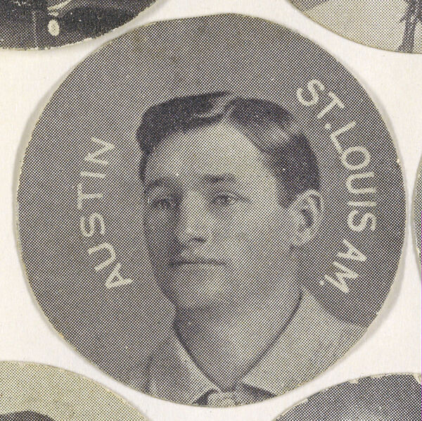 Austin, St. Louis, American League, from the Stars of the Diamond series (E254) issued by the Colgan Gum Company, Issued by Colgan Gum Company, Louisville, Kentucky, Photolithograph 