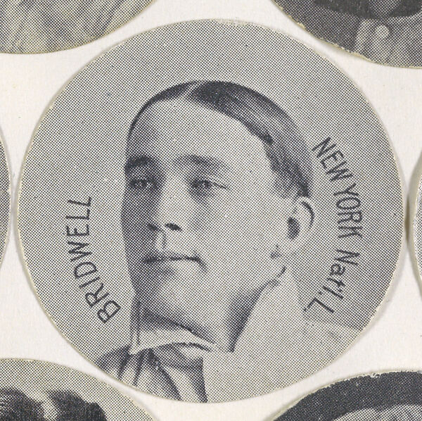 Bridwell, New York, National League, from the Stars of the Diamond series (E254) issued by the Colgan Gum Company, Issued by Colgan Gum Company, Louisville, Kentucky, Photolithograph 