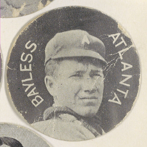 Bayless, Atlanta, from the Stars of the Diamond series (E254) issued by the Colgan Gum Company, Issued by Colgan Gum Company, Louisville, Kentucky, Photolithograph 