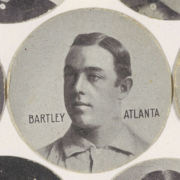 Bartley, Atlanta, from the Stars of the Diamond series (E254) issued by the Colgan Gum Company, Issued by Colgan Gum Company, Louisville, Kentucky, Photolithograph 