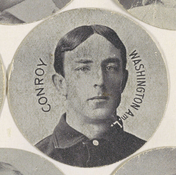 Conroy, Washington, American League, from the Stars of the Diamond series (E254) issued by the Colgan Gum Company, Issued by Colgan Gum Company, Louisville, Kentucky, Photolithograph 