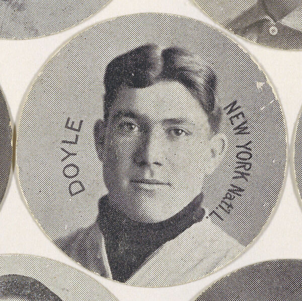 Doyle, New York, National League, from the Stars of the Diamond series (E254) issued by the Colgan Gum Company, Issued by Colgan Gum Company, Louisville, Kentucky, Photolithograph 