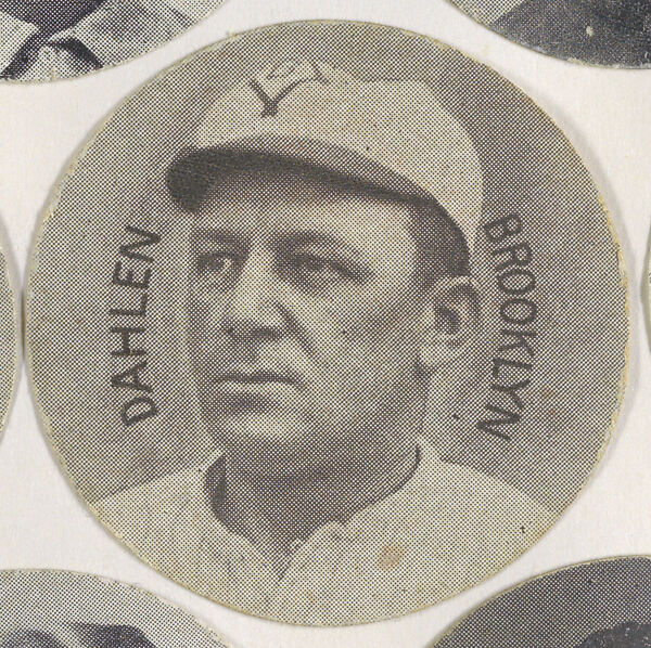 Dahlen, Brooklyn, from the Stars of the Diamond series (E254) issued by the Colgan Gum Company, Issued by Colgan Gum Company, Louisville, Kentucky, Photolithograph 