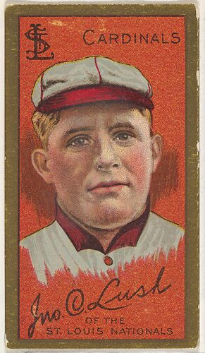 John Lush, St. Louis Cardinals, National League, from the 