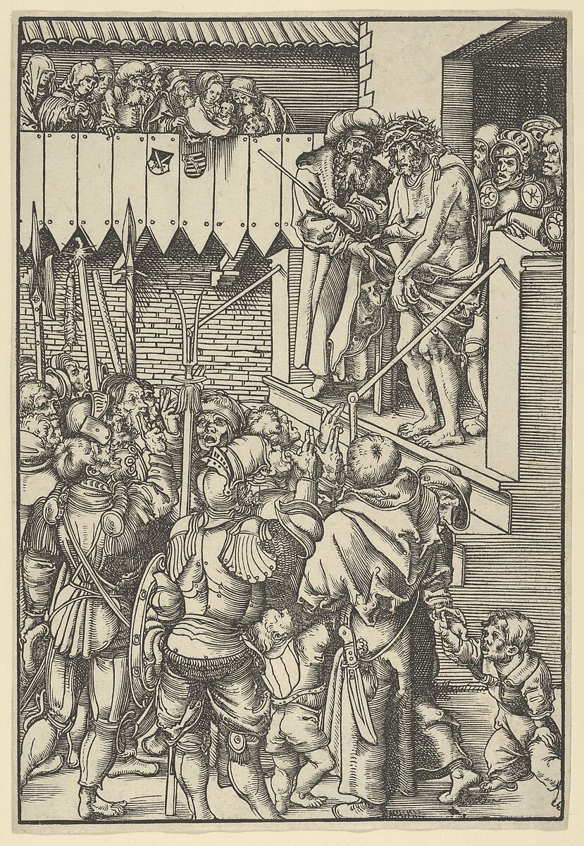 Ecce Homo, from The Passion, Lucas Cranach the Elder (German, Kronach 1472–1553 Weimar), Woodcut 