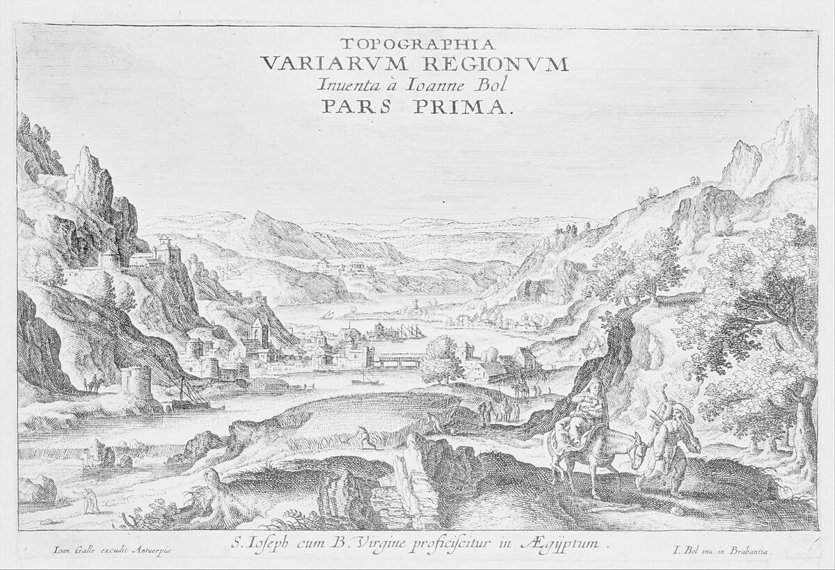 Topographia Variarum Regionum Pars Prima, After Hans Bol (Netherlandish, Mechelen 1534–1593 Amsterdam), Etching and engraving 