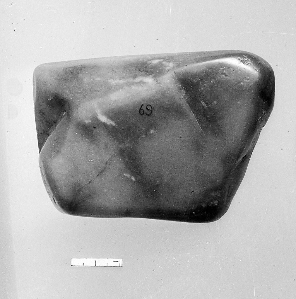 Fragment, Nephrite, China, Turkestan 