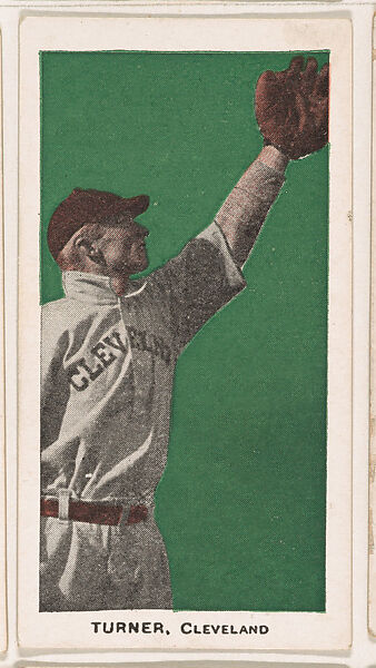 Turner, Cleveland, from the "Star Baseball Players" series (E94), issued by George Close Candy, Issued by George Close Candy, Cambridge, Massachusetts, Commercial color lithograph 