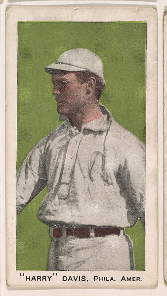 "Harry" Davis, Philadelphia, American League, from the "Star Baseball Players" series (E94), issued by George Close Candy, Issued by George Close Candy, Cambridge, Massachusetts, Commercial color lithograph 