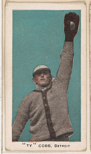 "Ty" Cobb, Detroit, from the "Star Baseball Players" series (E94), issued by George Close Candy, Issued by George Close Candy, Cambridge, Massachusetts, Commercial color lithograph 