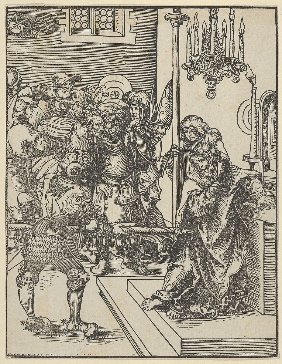 Thomas from the Martyrdom of the Twelve Apostles, Lucas Cranach the Elder (German, Kronach 1472–1553 Weimar), Woodcut 