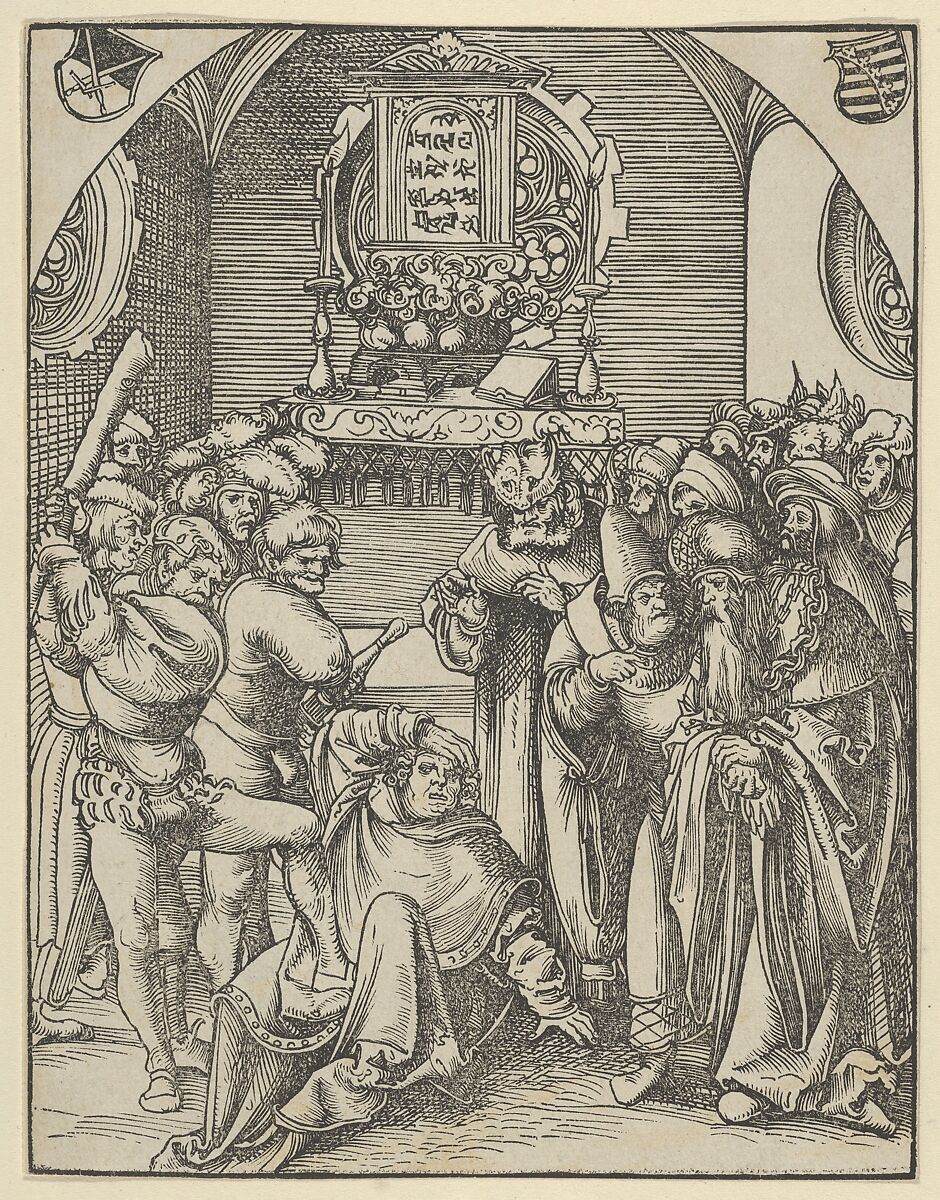 Jude, from the Martyrdom of the Twelve Apostles, Lucas Cranach the Elder (German, Kronach 1472–1553 Weimar), Woodcut 
