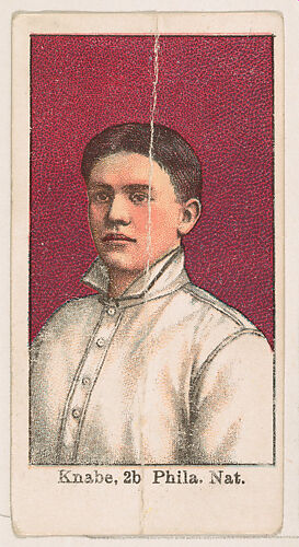 Knabe, 2nd Base, Philadelphia, National League, from the 
