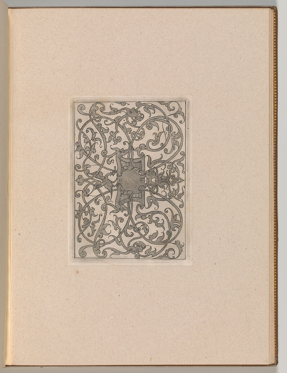 Copies after the 'Livre contenant passement de moresques', After Jacques Androuet Du Cerceau (French, Paris 1510/12–1585 Annecy), Etching (?)