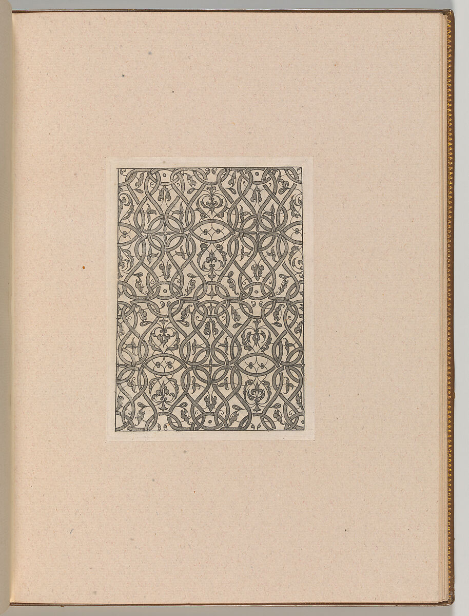 Copies after the 'Livre contenant passement de moresques', After Jacques Androuet Du Cerceau (French, Paris 1510/12–1585 Annecy), Etching (?)