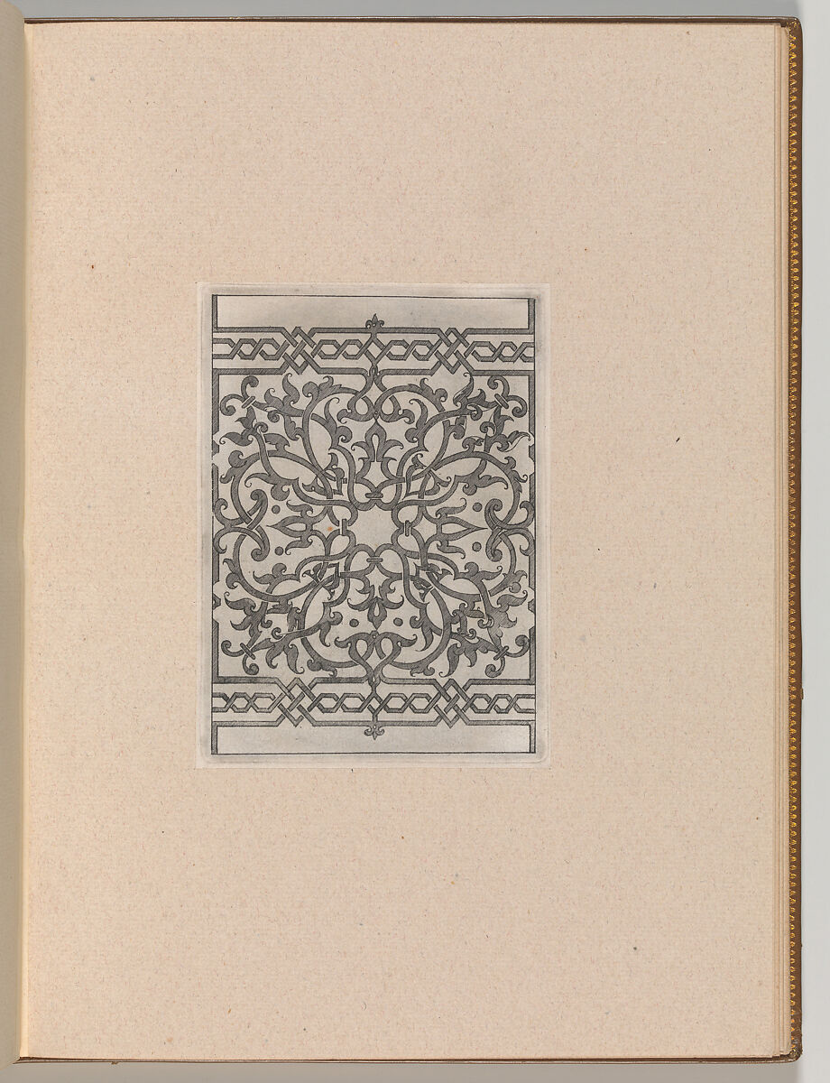 Copies after the 'Livre contenant passement de moresques', After Jacques Androuet Du Cerceau (French, Paris 1510/12–1585 Annecy), Etching (?)