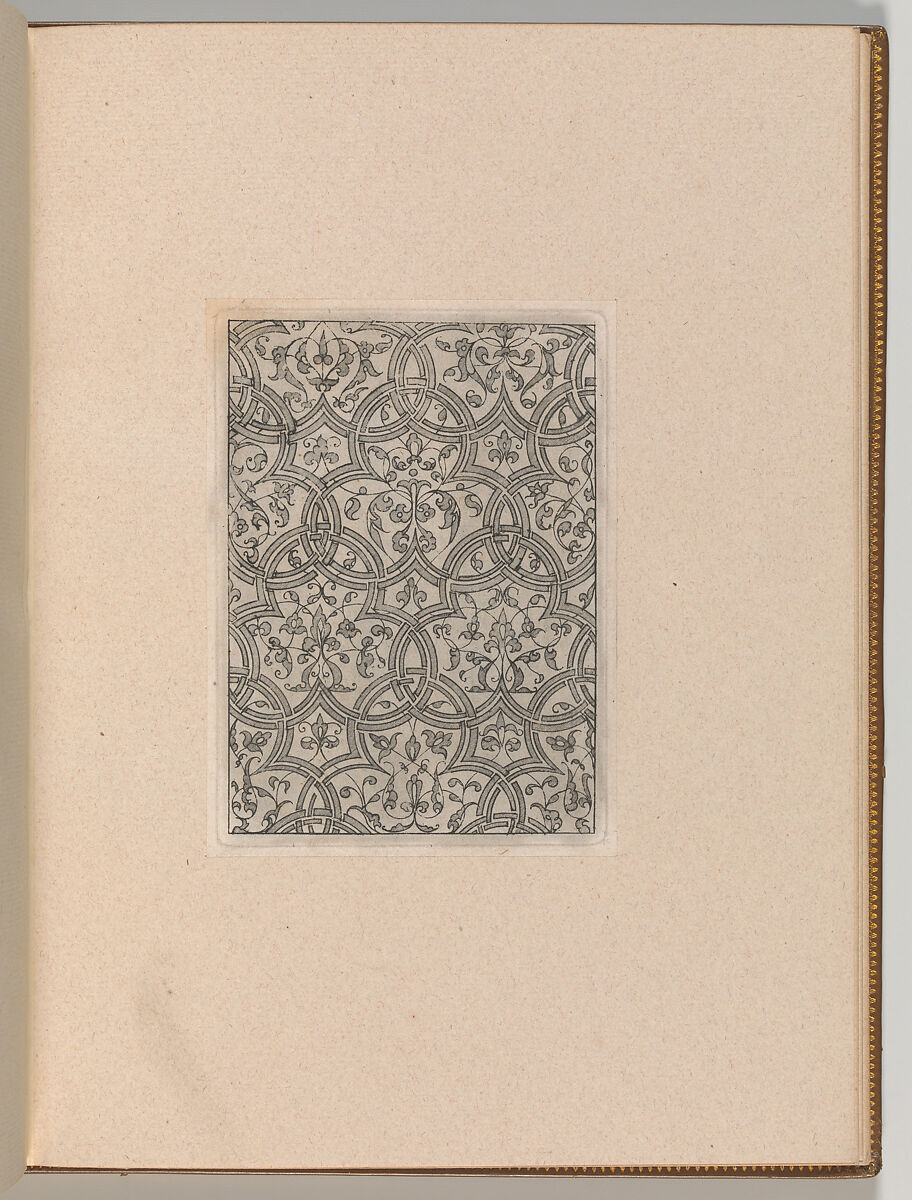 Copies after the 'Livre contenant passement de moresques', After Jacques Androuet Du Cerceau (French, Paris 1510/12–1585 Annecy), Etching (?)