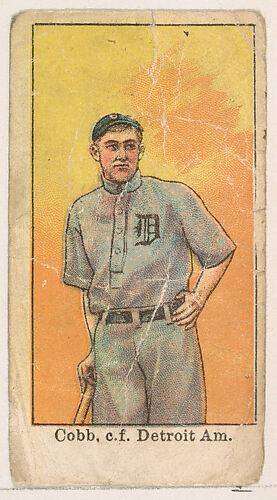 Cobb, Center Field, Detroit, American League, from the 