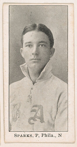 Sparks, Pitcher, Philadelphia, National League, from the 
