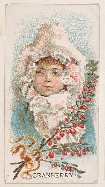 Cranberry, from the Fruits series (E51) for Hershey Chocolate Company, Issued by Hershey Chocolate Company, Lancaster, Pennsylvania, Commercial color lithograph 