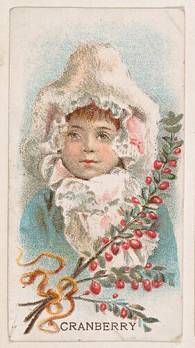 Cranberry, from the Fruits series (E51) for Hershey Chocolate Company