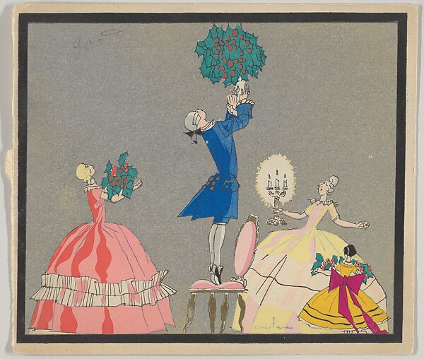 American Christmas Cards and Birthday Cards from the 1920s and Scrapbook with Calling Cards, Anonymous, Prints