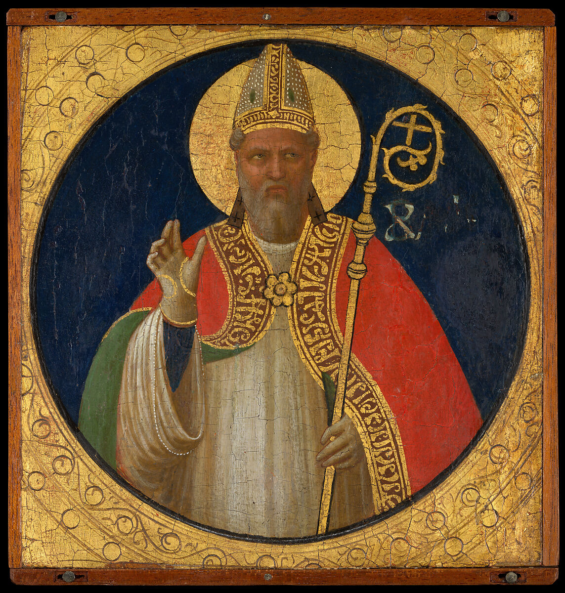 Saint Alexander, Fra Angelico (Guido di Pietro) (Italian, Vicchio di Mugello ca. 1395–1455 Rome), Tempera on wood, gold ground 
