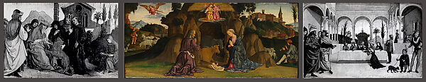 The Nativity, Antoniazzo Romano (Antonio di Benedetto Aquilio) (Italian, Rome 1435/40–1508 Rome), Tempera on wood