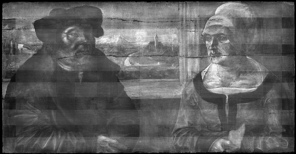 Portrait of a Married Couple (Lorenz Kraffter and Honesta Merz?), Ulrich Apt the Elder (German, Augsburg ca. 1460–1532 Augsburg), Oil on linden