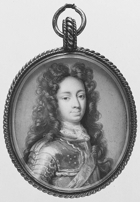 A Young Knight of the Garter, Possibly George Augustus (1683–1760), Later George II of Great Britain and Ireland, Style of Benjamin Arlaud (Continental, ca. 1706), Vellum 