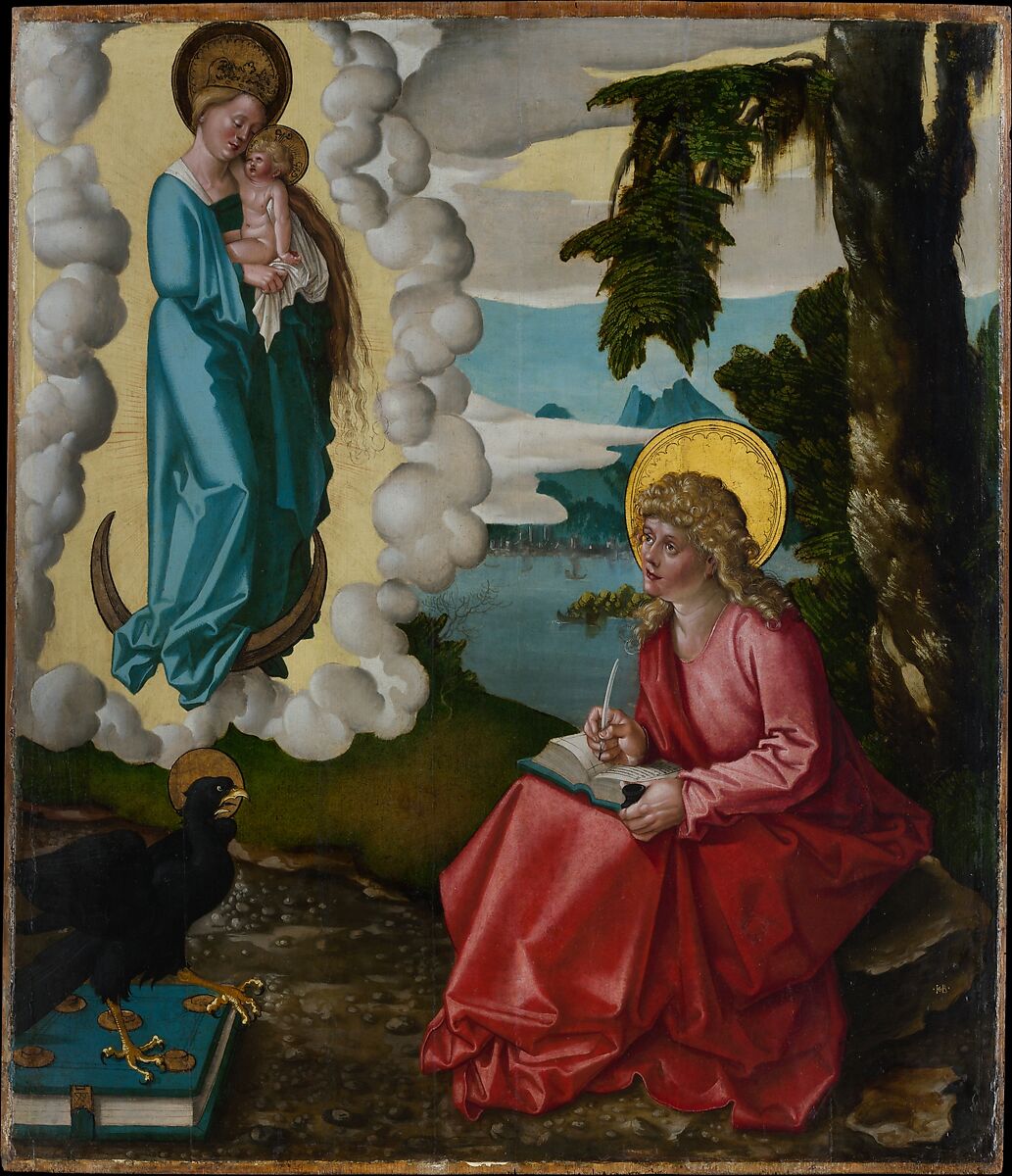 Hans Baldung Called Hans Baldung Grien Saint John On Patmos The Metropolitan Museum Of Art