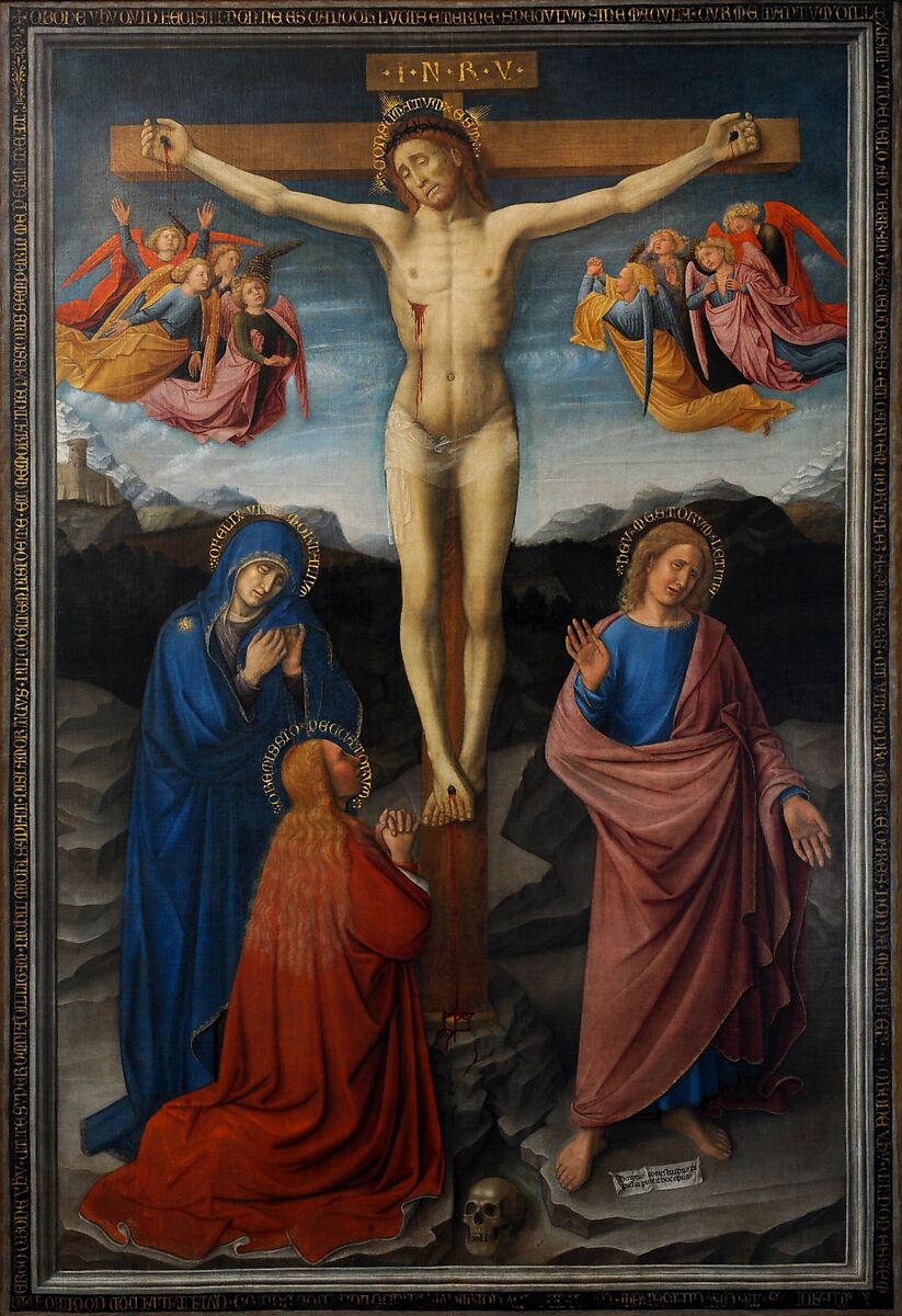 Madonna and Child with Saints Philip and Agnes, Donato de' Bardi (Italian, Lombard, active by 1426–died 1450/51), Tempera on wood, gold ground