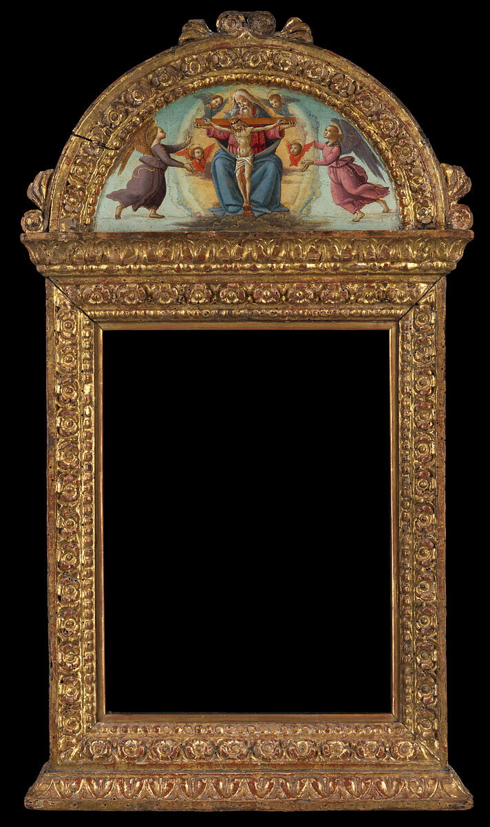 The Trinity, Bartolomeo di Giovanni  Italian, Tempera on wood