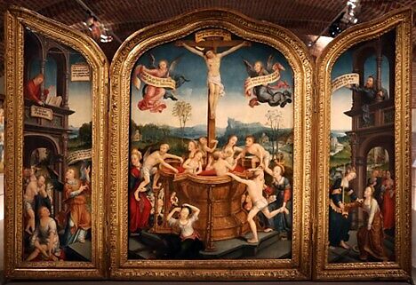 Charles de Saint-Radegonde, called Charles Coguin, Abbot of Anchin, Jean Bellegambe (French, Douai ca. 1470–1535/36 Douai), Oil on wood